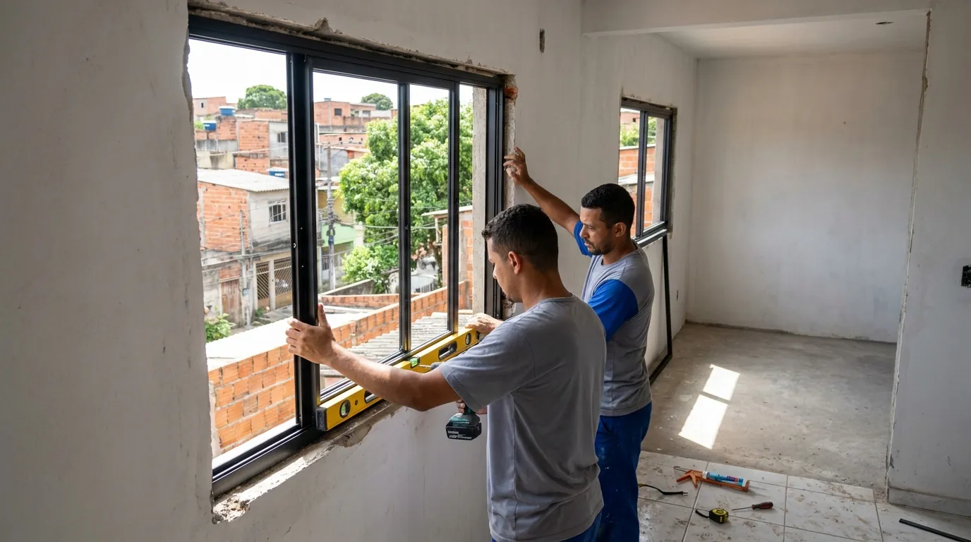 Produção de Portas e Janelas em Palmas‑TO