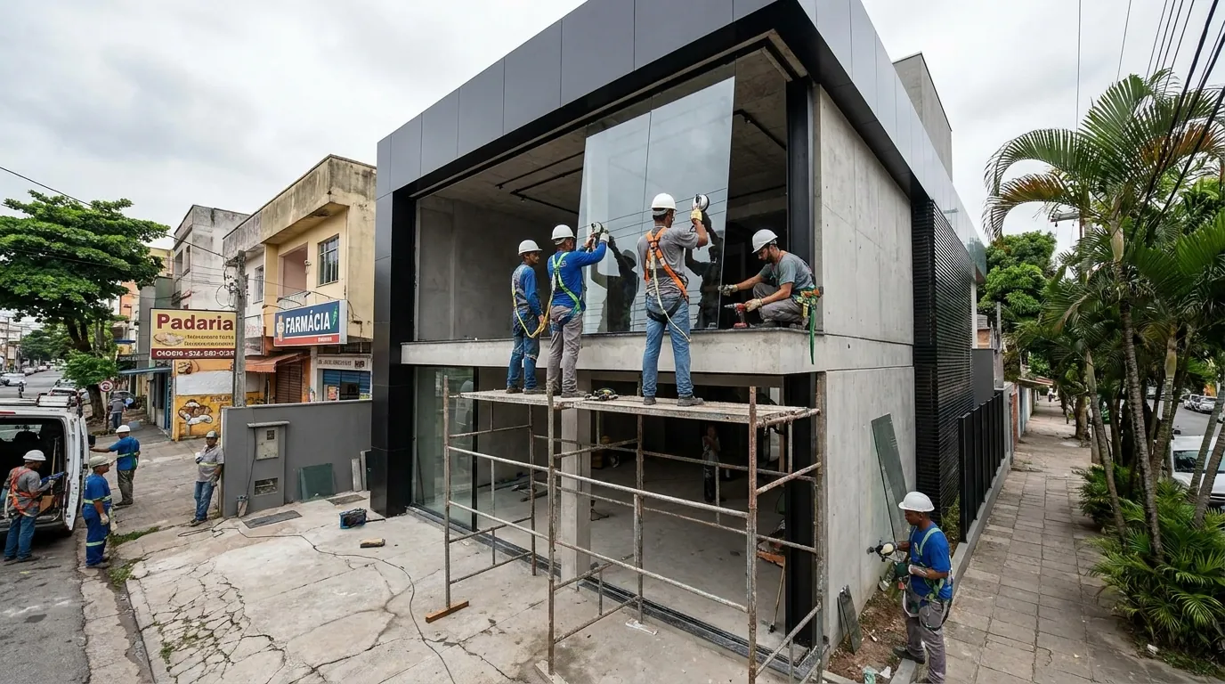 Fachadas para Lojas e Empresas em Palmas‑TO
