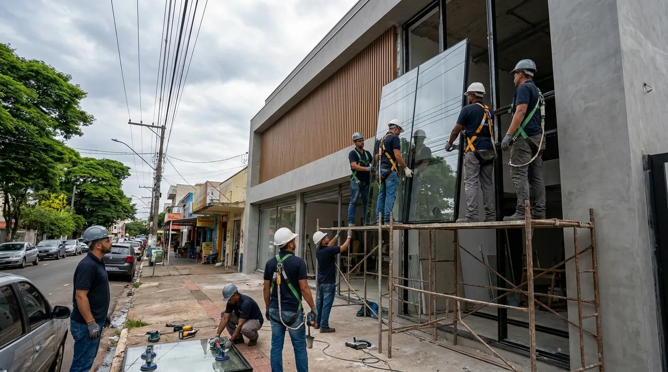 Fachada de Vidro em Palmas‑TO
