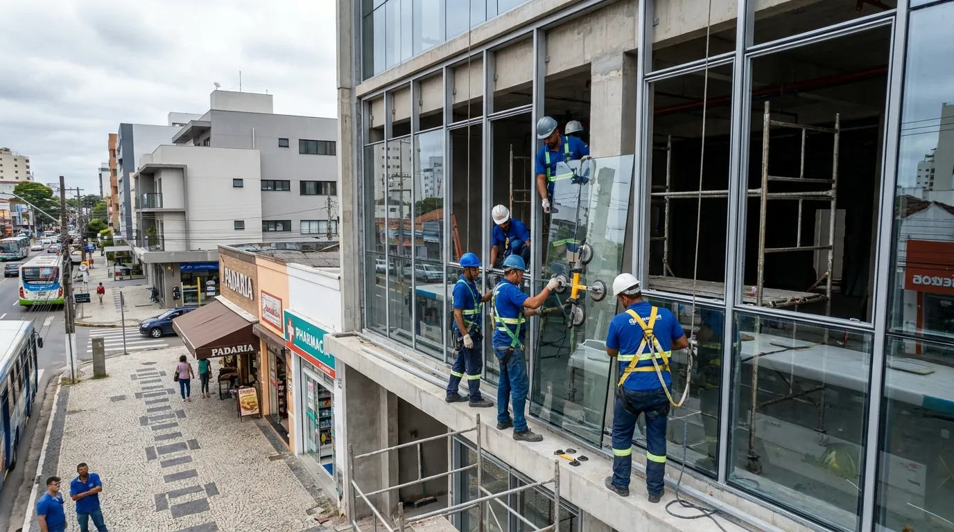 Troca Técnica de Vidros em Palmas‑TO