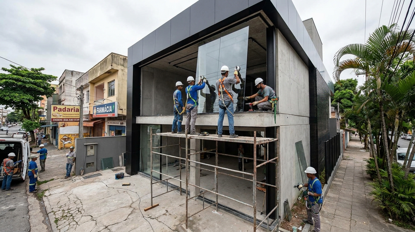 Fachadas para Lojas e Empresas em Palmas‑TO
