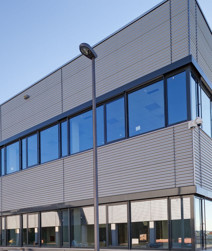 fachada de vidro em Palmas